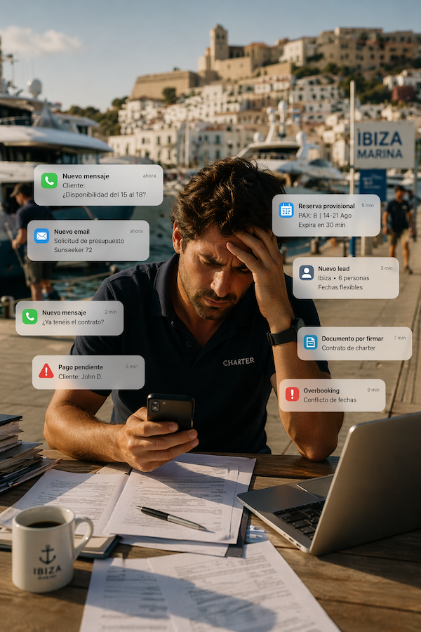 charter náutico software